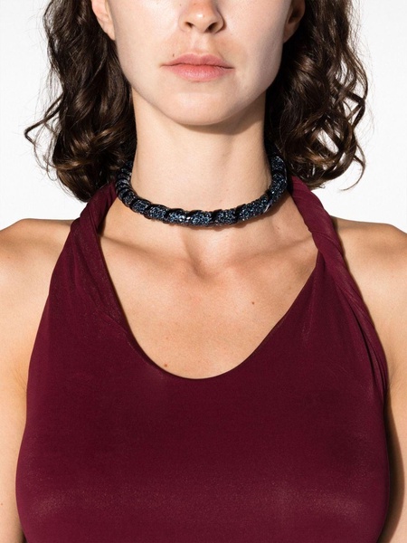 Melodie rhinestone-embellished choker necklace