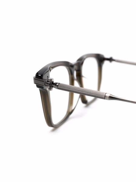 Zenith wayfarer-frame glasses