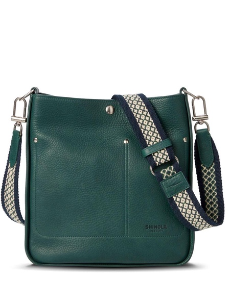 The Pocket grained-leather cross body bag