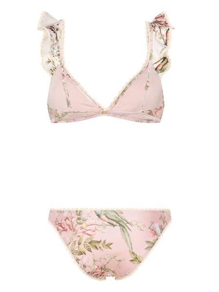 Zimmermann Floral Print Bikini Set