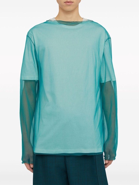 layered long-sleeve T-shirt