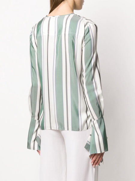 awning stripe blouse