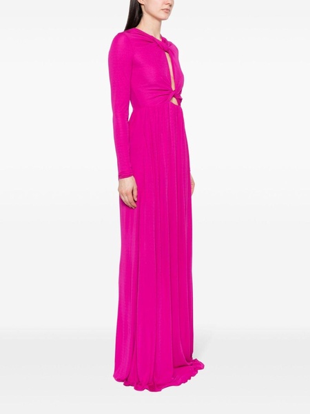 twisted cut-out maxi dress