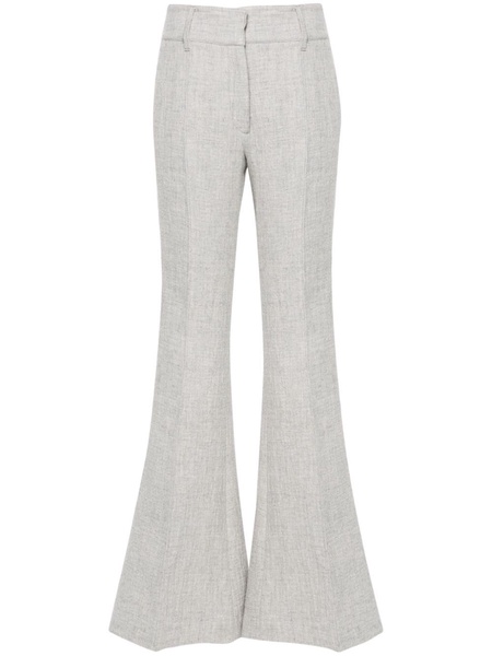 Rhein flared seam-detail flared trousers