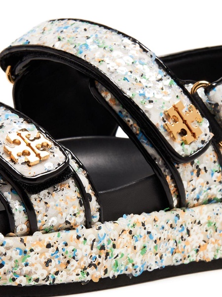 Tory Burch Kira Sequined Sandals