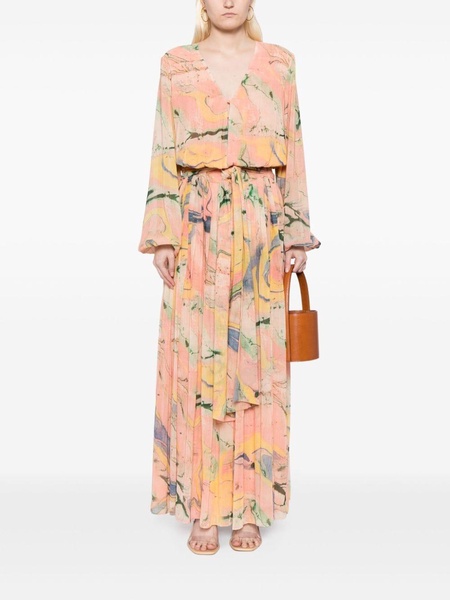 Diane floral-print maxi dress