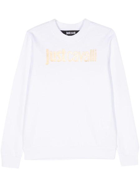 logo-print cotton sweatshirt