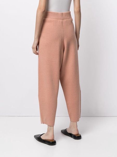 tapered cropped trousers