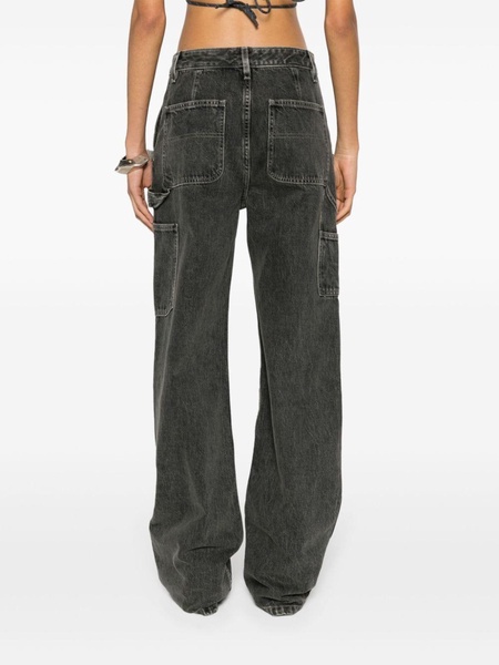 straight-leg carpenter jeans