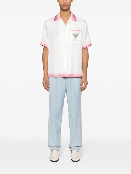 Tennis Club Icon silk shirt