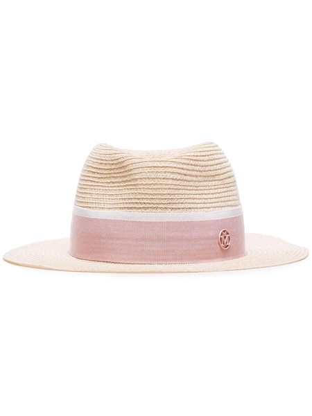 André straw Fedora hat