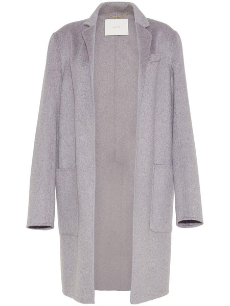 Gina open-front cashmere coat