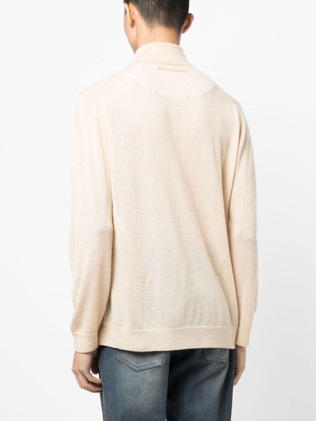 logo-patch cashmere jumper