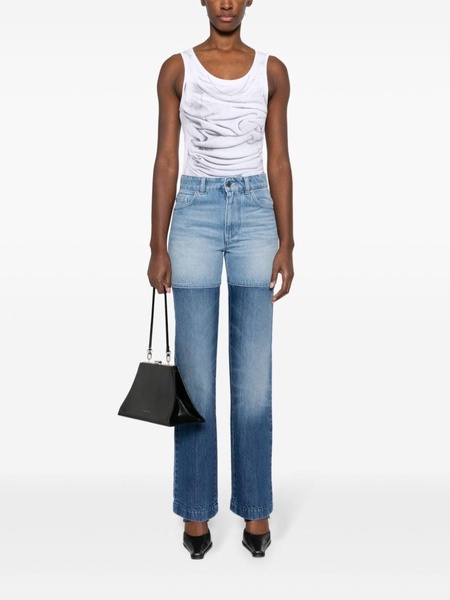 Combo straight-leg jeans