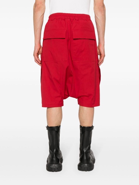 drop-crotch cargo shorts