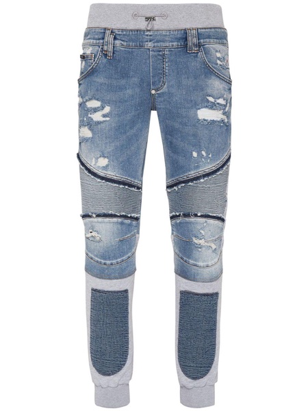 Skull & Bones tapered jeans 