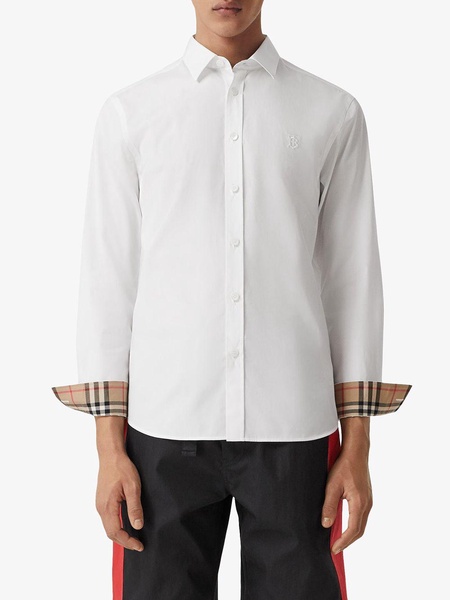 Monogram Motif slim-fit shirt