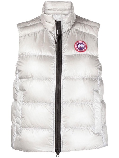 Cypress logo-patch padded gilet