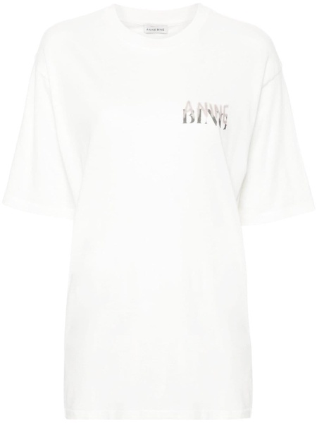 logo-print cotton T-shirt