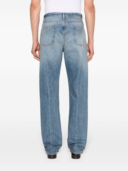 Fred mid-rise straight-leg jeans