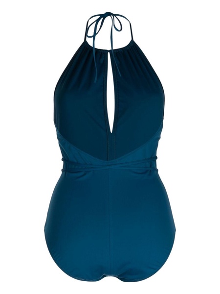 Annika halter-neck swimsuit