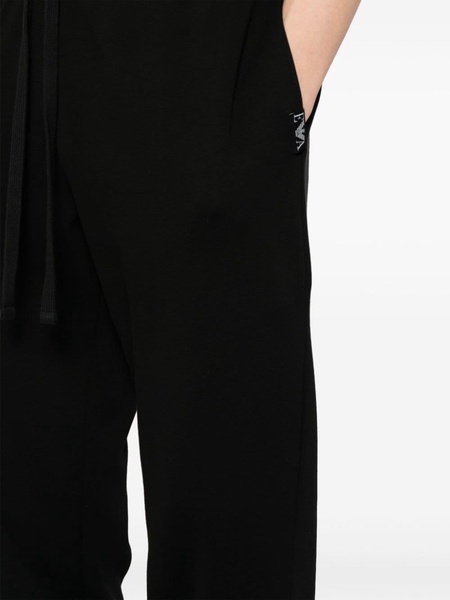 logo-patch track pants