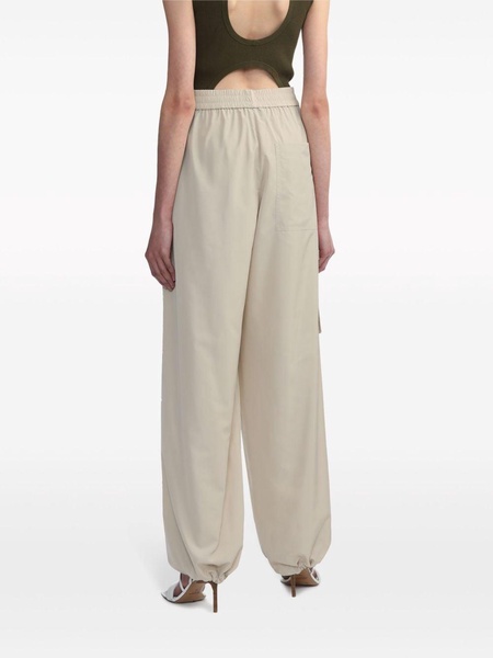 Italian Sporty wide-leg trousers