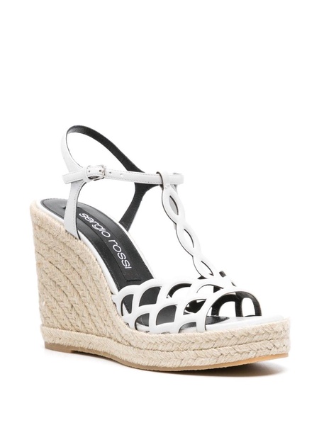 Sr Mermaid 85mm wedge espadrilles