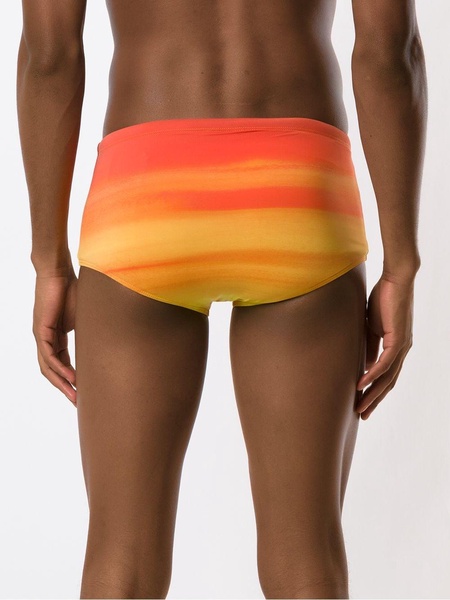 tie-dye gradient swimming trunks