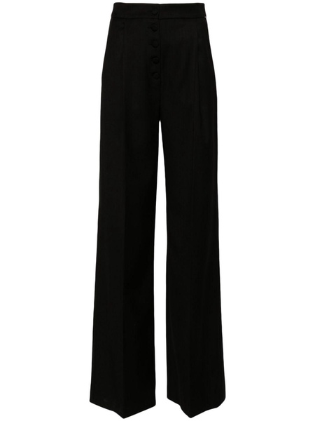 logo-plaque tailored trousers