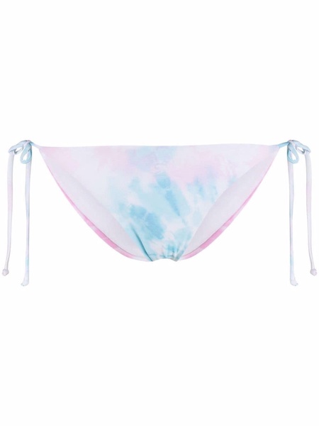 tie-dye bikini bottoms