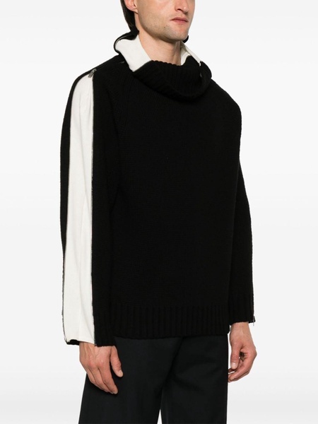 roll-neck sweater