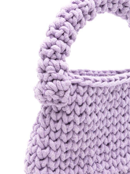 Nicoletta crochet-knit bag