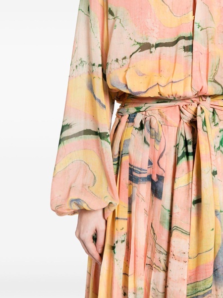 Diane floral-print maxi dress