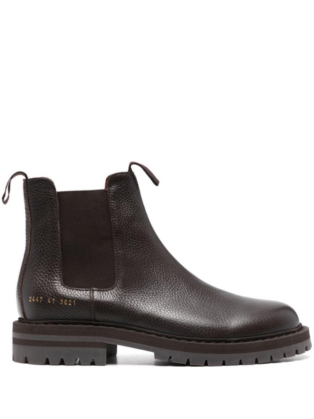 leather Chelsea boots