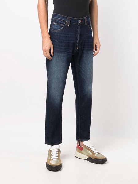 Carrot Fit Iconic Plein straight-leg jeans 