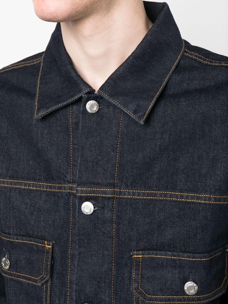 button-up denim jacket