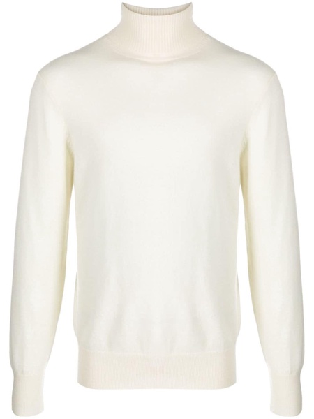 fine-knit roll-neck jumper 