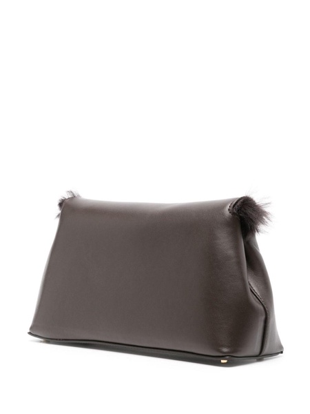 T-lock clutch bag