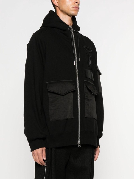 patch zip-up detail 