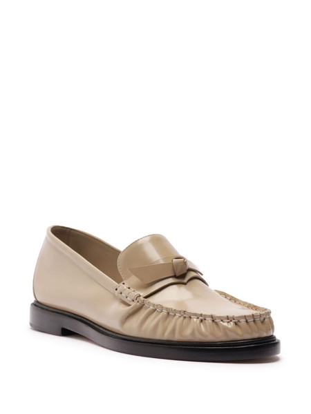 Clarita Laser leather loafers