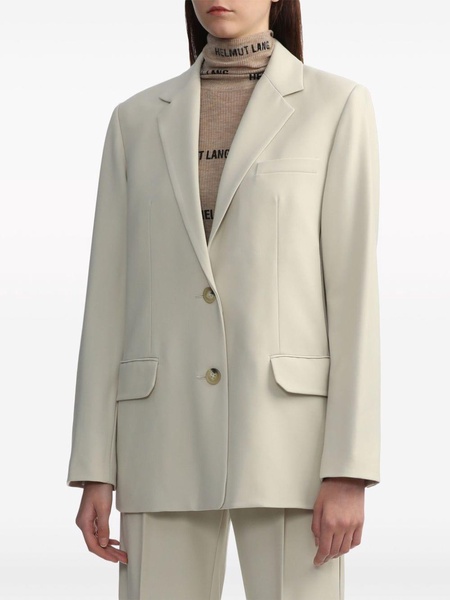 tailored single-breasted blazer