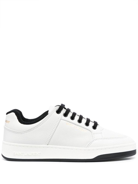 Sl61 Low Top Sneaker Cuir Meridiano Micro Perf