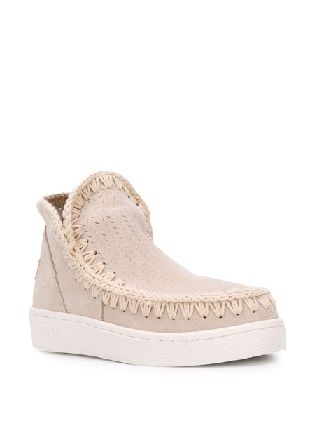 round toe eskimo sneakers