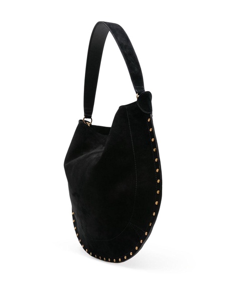 Black Oskan Suede Shoulder bGa