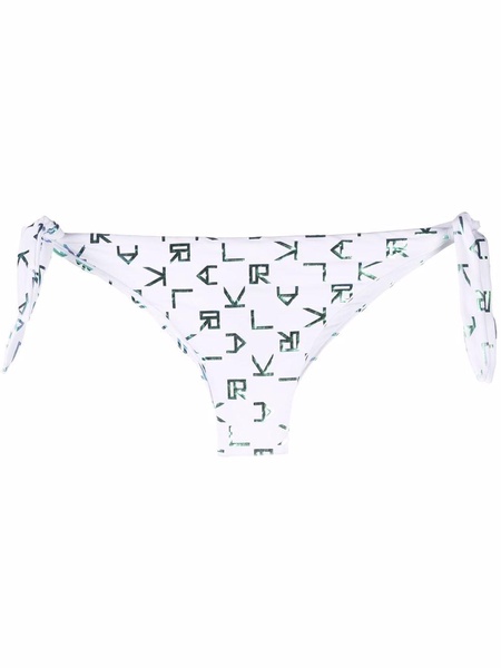 iridescent-logo bikini bottoms