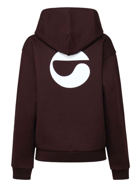 logo-print hoodie