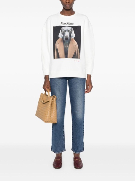 Max Mara Printed Cotton Sweatshirt