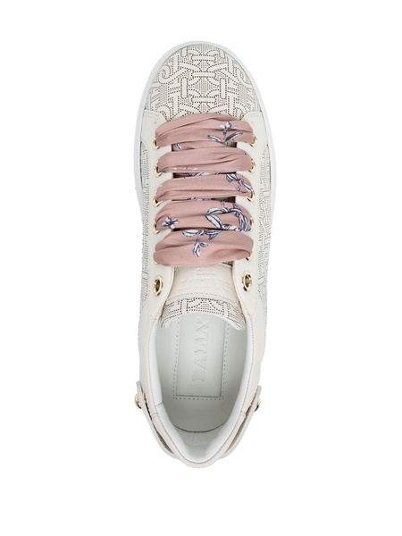 Malya monogram low-top sneakers