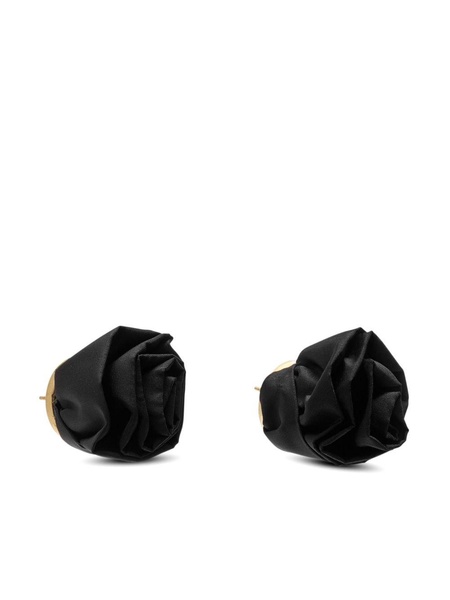 Rose flower stud earrings